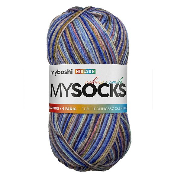 Myboshi Mysocks - 100 g - Nielsen - Myboshi Garn, Garn, Sticka & virka