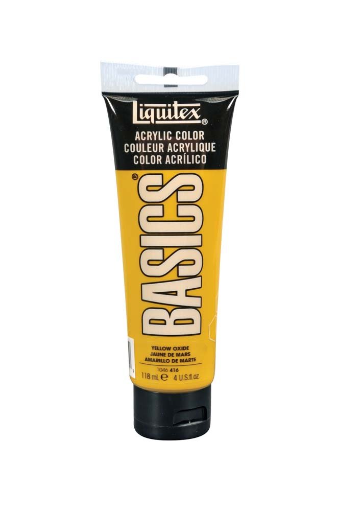 Akrylfärg Liquitex 118 ml - 416 Yellow oxide - Akrylfärger, Konstnärsfärger