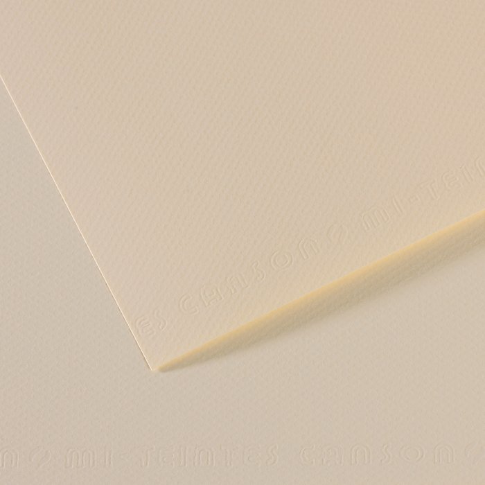 Farvet Karton 160 g A4 - Beige 110 - Pastelblok, Blok