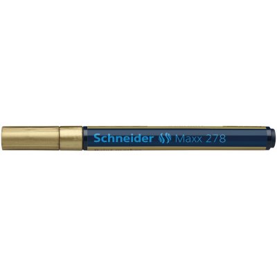 Maxx 278 Paintmarker (0,8 mm) needle - Guld - Markørpenne, Penne, Penne, kridt & tusch