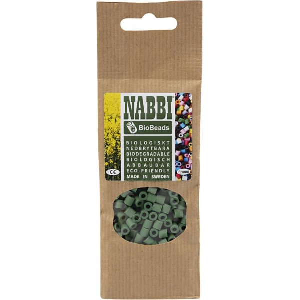 NABBI BioBeads - mörkgrön - medium - 1000 st NABBI BioBeads - mörkgrön - medium - 1000 st