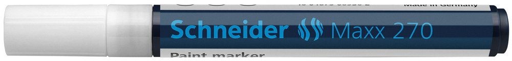 Maxx 270 Paintmarker (1-3 mm) rund - Hvid - Markørpenne, Penne, Penne, kridt & tusch
