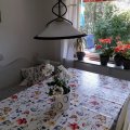 Kundebilde Voksduk sommerfugler og blomster