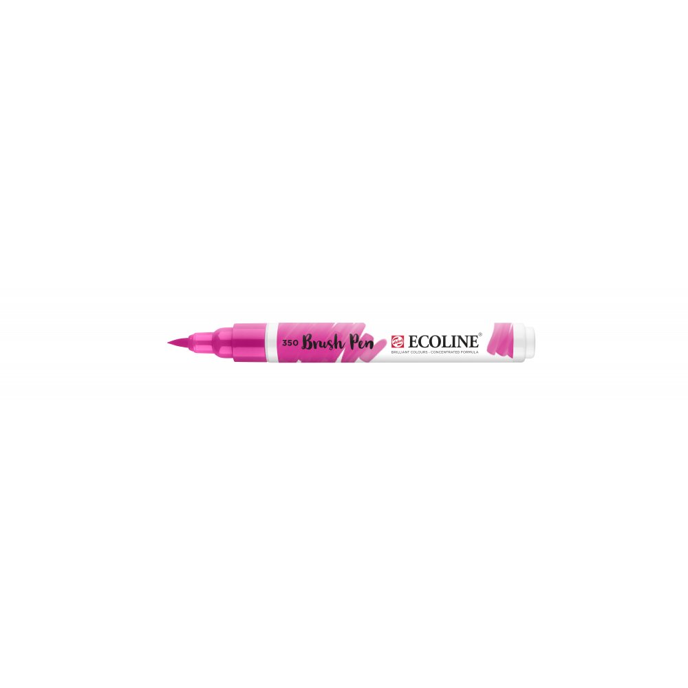 Penselpen Ecoline Brush Pen - Fuchsia (350) - Fiberpenne, Penne, Penne, kridt & tusch