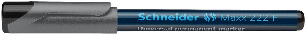 Maxx 222 F (0,7 mm) Permanent - Sort - Markørpenne, Penne, Penne, kridt & tusch