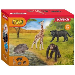 Schleich Vilda djur figurer - 4-pack Schleich Vilda djur figurer - 4-pack