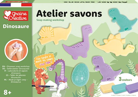Tvålkit med dinosaurietema Tvålkit med dinosaurietema