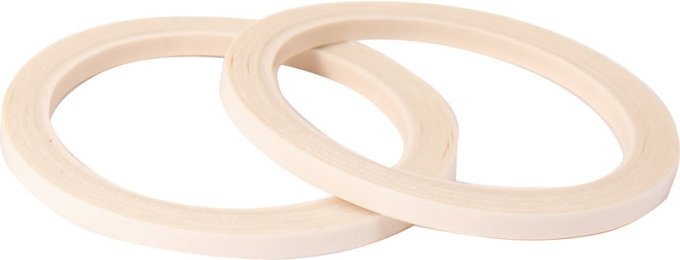 Dobbeltklæbende tape, 6 mm, 12 ruller x14 m - Dobbeltklæbende tape, Bånd, Limprodukter & tape, Hobbymateriale, Håndværk