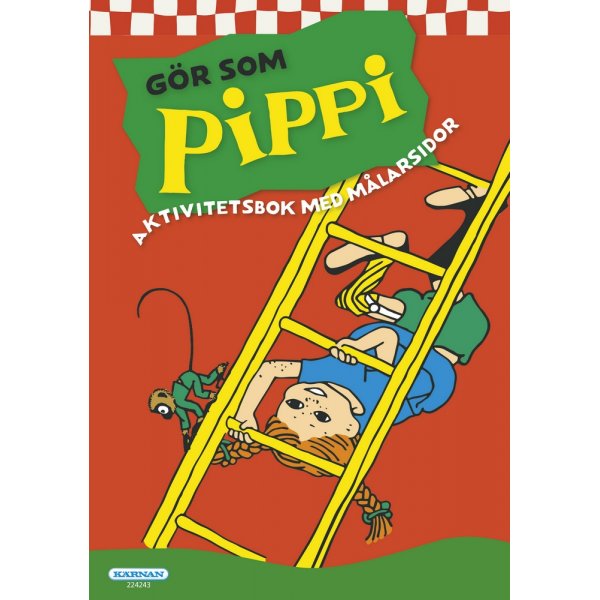 Pysselbok Pippi Lngstrump