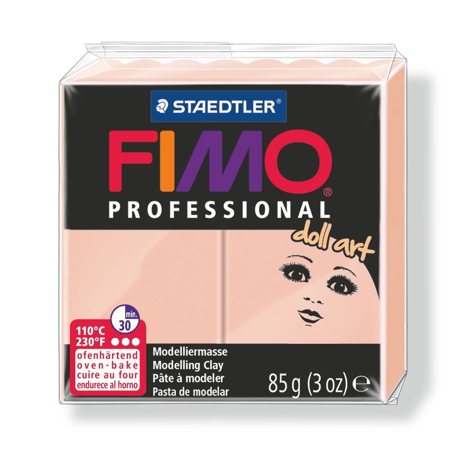 Modellervoks Fimo Doll Art Professional 85 g - Rose - Fimolera, Modellere, Hobbyartikler til børn, Hobbymateriale, Håndværk