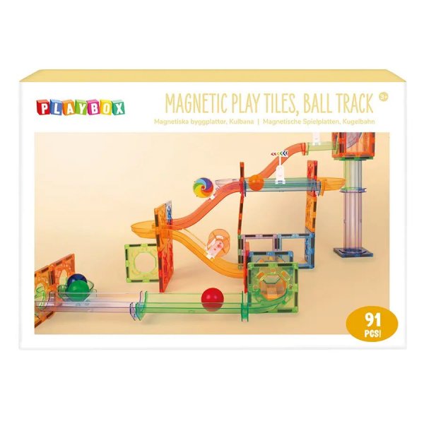 Magnetiska brickor Kulbana - 91 delar