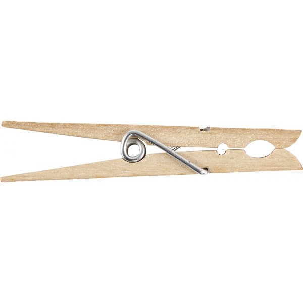 Klädnypor - 80 x 10 mm - 150 st Klädnypor - 80 x 10 mm - 150 st