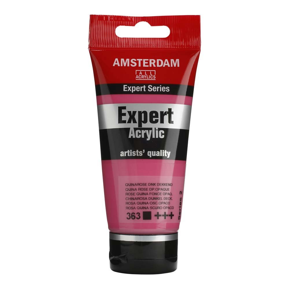 Amsterdam Acrylic Expert - 75 ml-Quinacridone rosa dyb - Akrylfarver, Kunstnerfarver