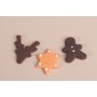 Utstickare julmotiv 3-pack i rostfritt st�l