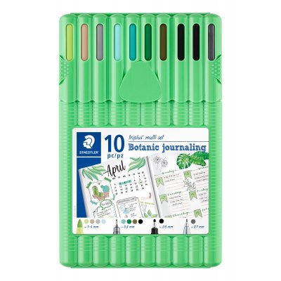 Multisett Triplus 10 penner - Botanikk