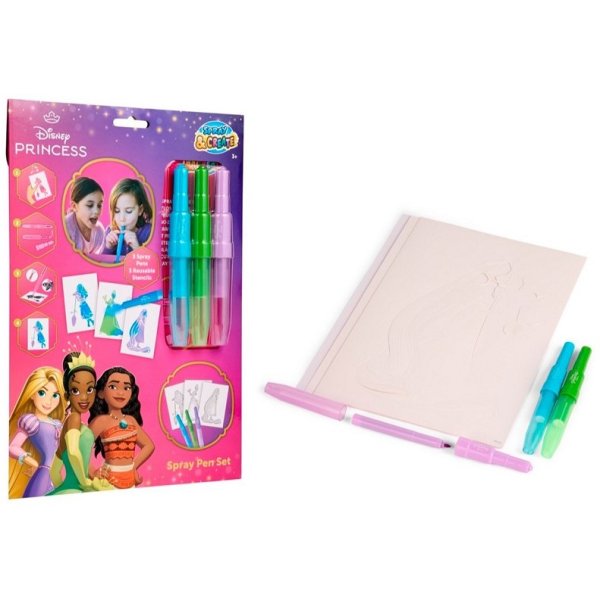 Disney Princess spraypennor 22x32 cm