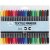 Tekstiltusjer - standardfarger - 20 stk