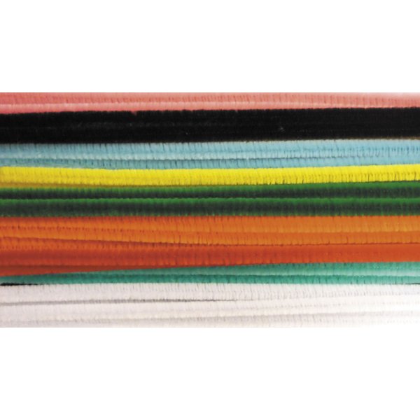 Filtstavar 8 mm, 9 färger, 30 cm, 45-pack Filtstavar 8 mm, 9 färger, 30 cm, 45-pack