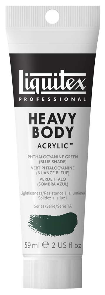 Akrylfärg Heavy Body Liquitex 59 ml - 317 Phthalocyanine green - Akrylfärger, Konstnärsfärger
