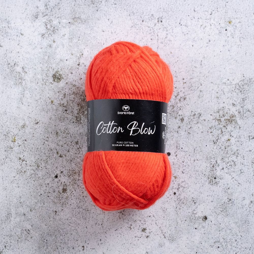 Cotton Blow 50g Flame Game - Bomullsgarn, Garn, Sticka & virka