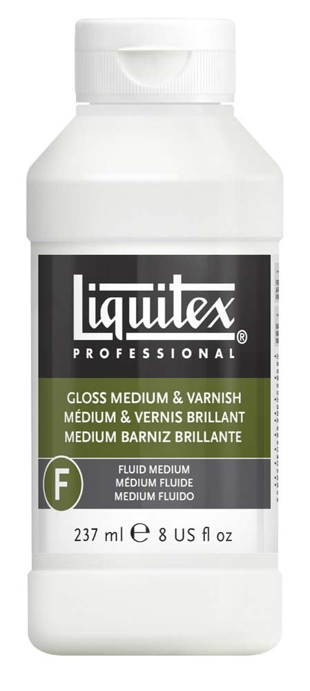 Medium Blank Liquitex 237 ml - Akrylmedier, Malermedium, Fernis og kunstner medier til kunstmaling