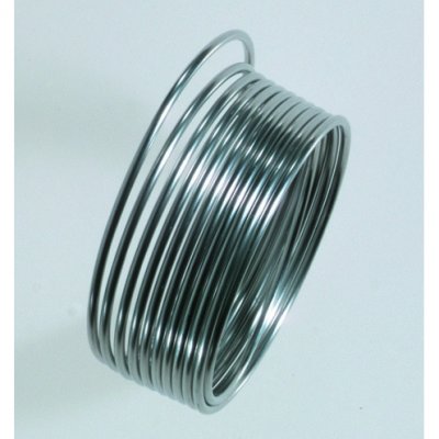 Aluminiumstrd  2 mm - Slv 2 m/~ 17 g
