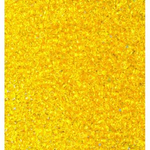 Rocaillesprlor genomskinliga - gul