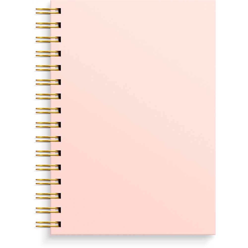 Notesbog - A5 - Pink - Notesbøger, Kontorartikler