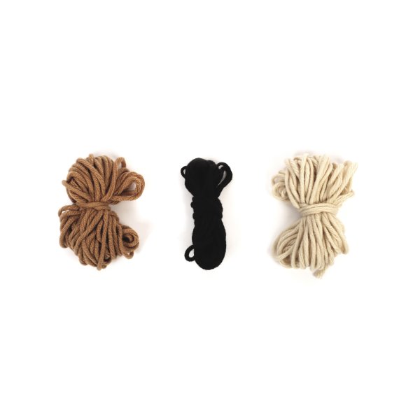 Punch needle-kit med hjortmotiv, 15 cm