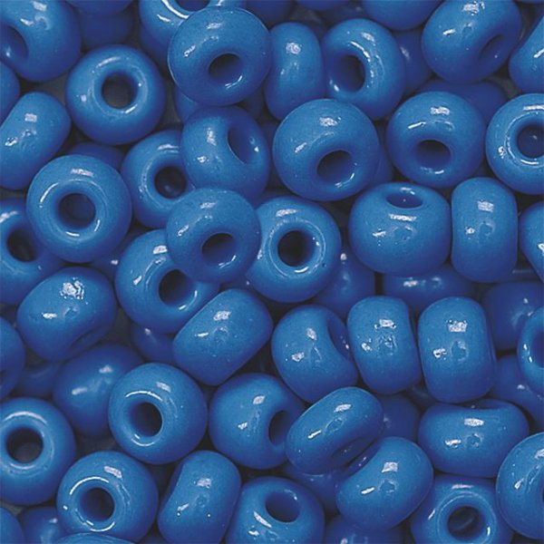 Rocaillesp�rlor 5 mm, 35 g, jeansbl�
