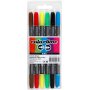 Colortime Dubbeltusch - standardfrger - 6 st