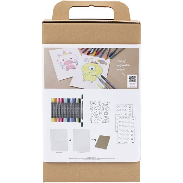 DIY Kit Rita - pastellfärger - Blandade figurer DIY Kit Rita - pastellfärger - Blandade figurer