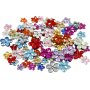 Rhinestones - blandede farger - 6+10+12 mm - 252 stk