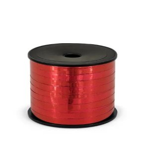 Presentsnöre Metallic 5mm x 90m - Rött Presentsnöre Metallic 5mm x 90m - Rött