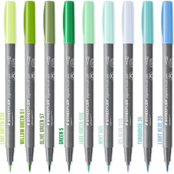 Staedtler Pigment Brush Pen Staedtler Pigment Brush Pen