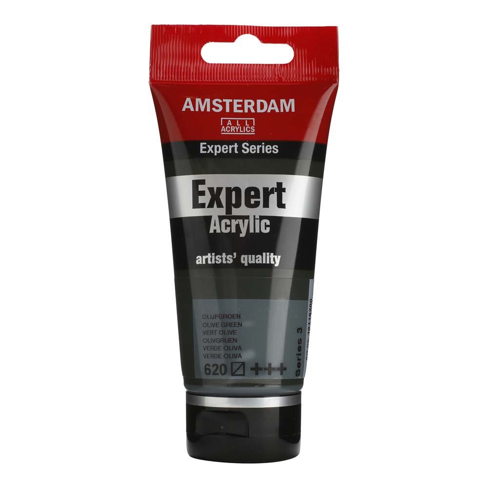 Amsterdam Acrylic Expert - 75 ml -Olivengrøn - Akrylfarver, Kunstnerfarver