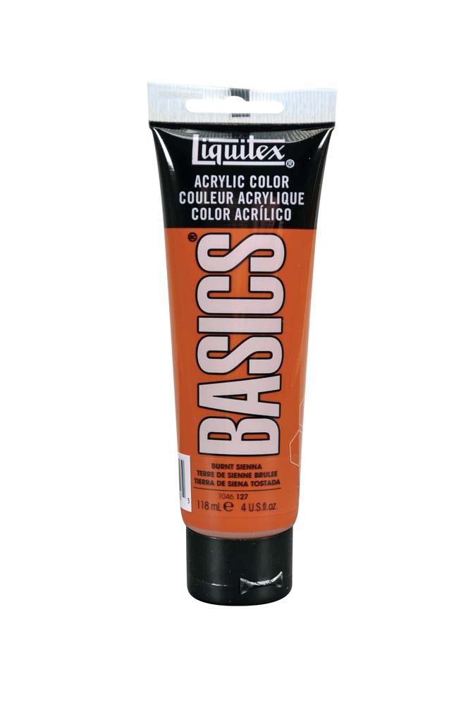 Akrylfärg Liquitex 118 ml - 127 Burnt sienna - Akrylfärger, Konstnärsfärger
