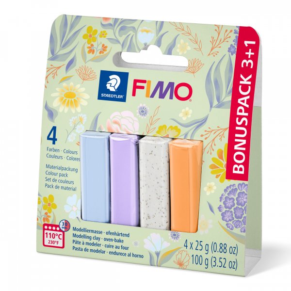 Fimo Soft 3+1 x 25g - Bloomy