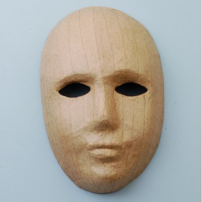 Mask 21,5 x 13,5 cm - Ansikte
