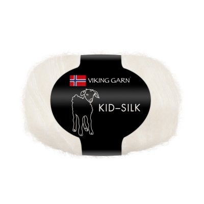 Barn/silke 25 g - hvit (300)