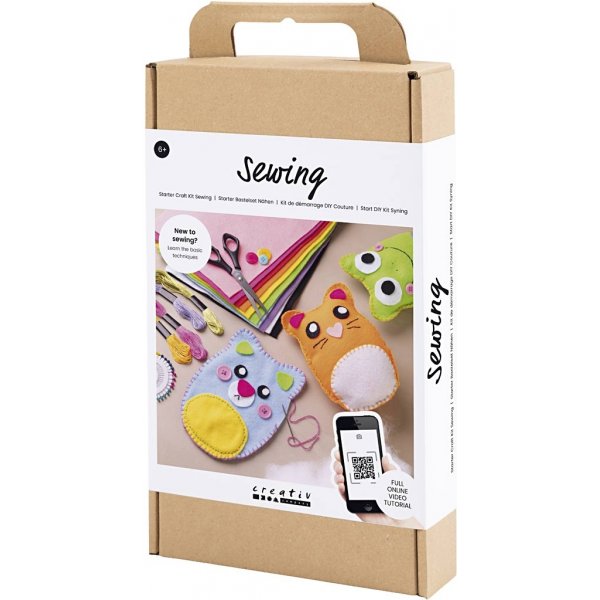 Start DIY Kit Sömnad - Nallebjörnar Start DIY Kit Sömnad - Nallebjörnar