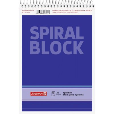 Spiralblok - A5 (50 sider)