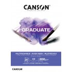 Graduate Mixedmedia block 200g 20 ark - A4