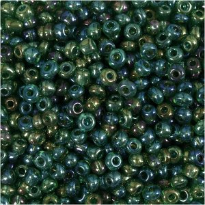 Rocaillep�rlor 3 mm Gr�nolja 25 g