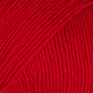 DROPS Baby Merino Uni Colour garn - 50g - Röd (16)