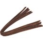 Piprensare 8 mm x 50 cm, bruna, 10-pack