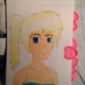 Kundbild Copic Sketch set - 72 pennor - Basfärger A: En tjej jag målade c: