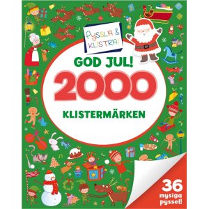 2000 klistremerker: God jul! 2000 klistremerker: God jul!