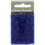 Rocaillepärlor 3 mm Koboltblå 25 g Rocaillepärlor 3 mm Koboltblå 25 g