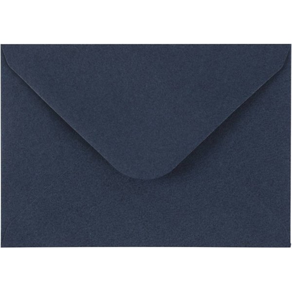 Kuvert - blå - 11,5 x 16 cm - 10 st Kuvert - blå - 11,5 x 16 cm - 10 st